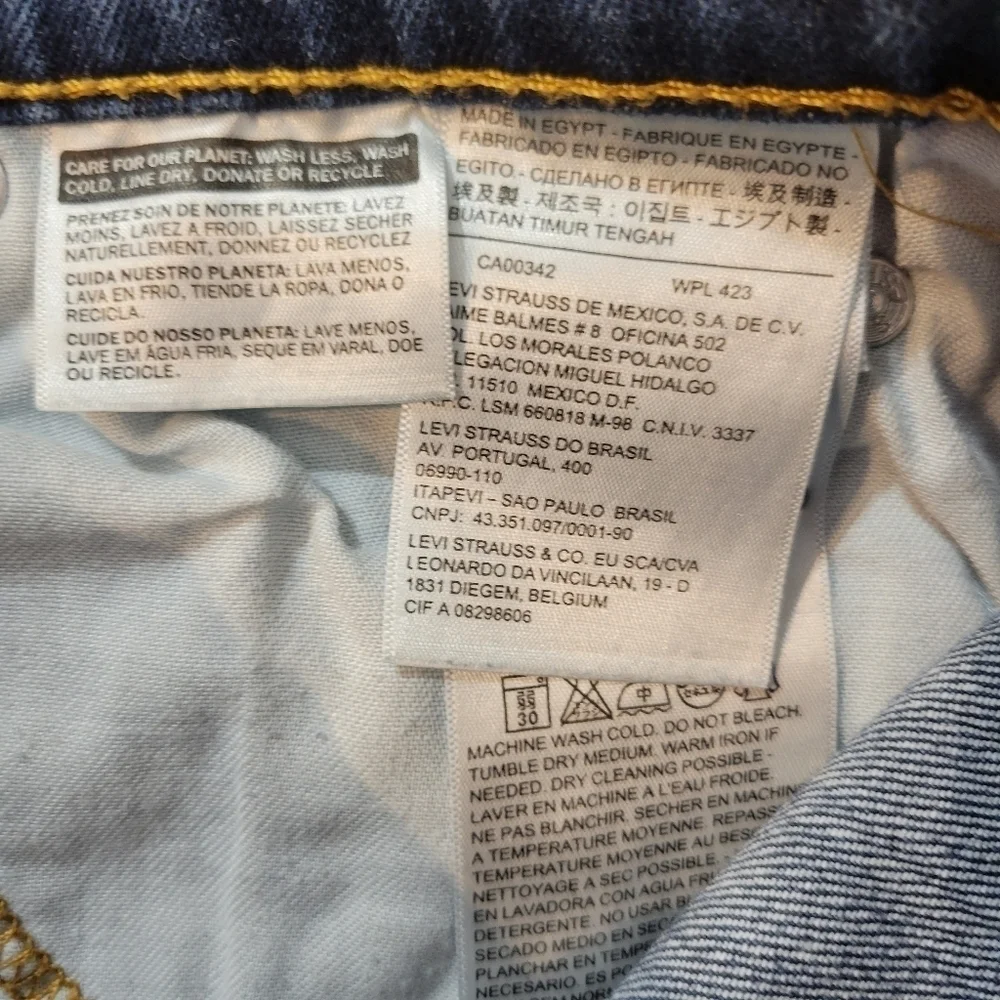 Levi's 511 Slim Fit Dark Wash Jeans